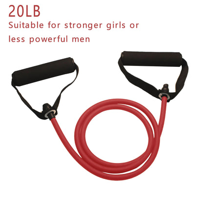 GymBros Unisex Resistance Bands – Durable TPE Yoga Pull Rope for Muscle Toning, Stretching, and Rehab
