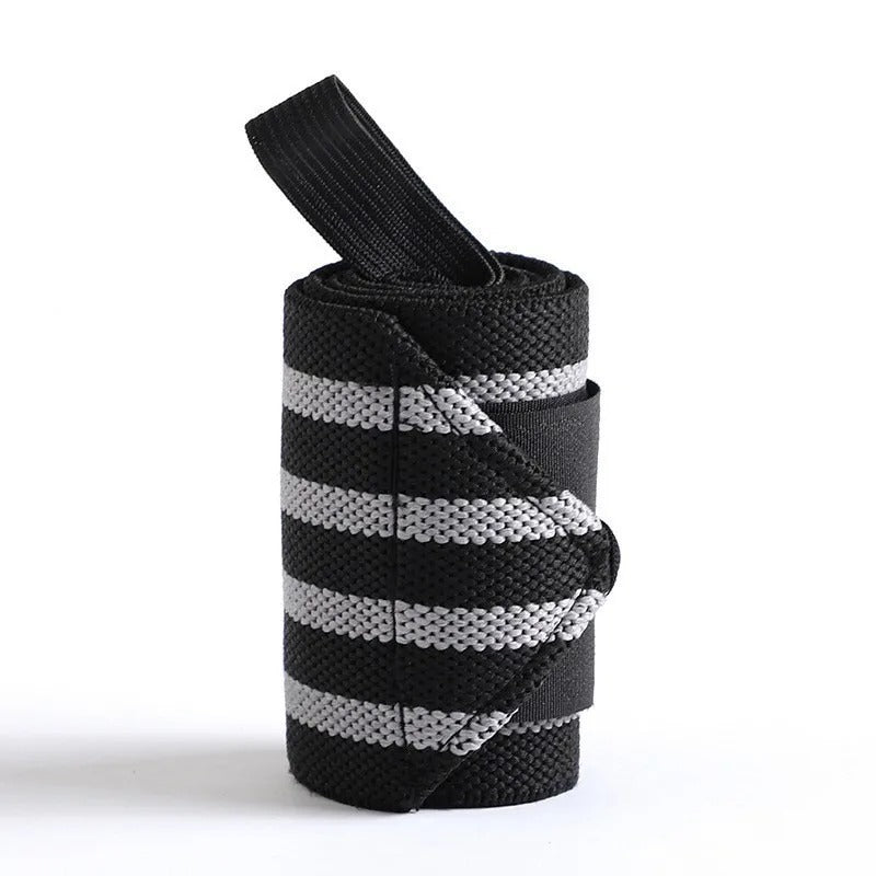 GymBros Wrist Support Brace - Adjustable strength wrist wraps for weightlifting and gym training