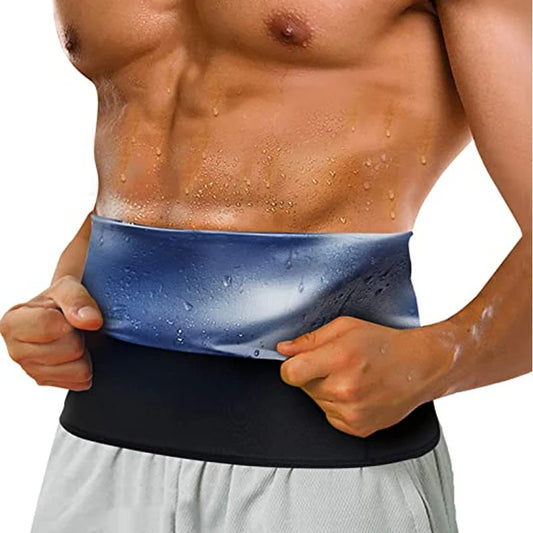 GymBros Sauna Waist Trimmer Belt - abdominal trainer for weight loss and tummy control