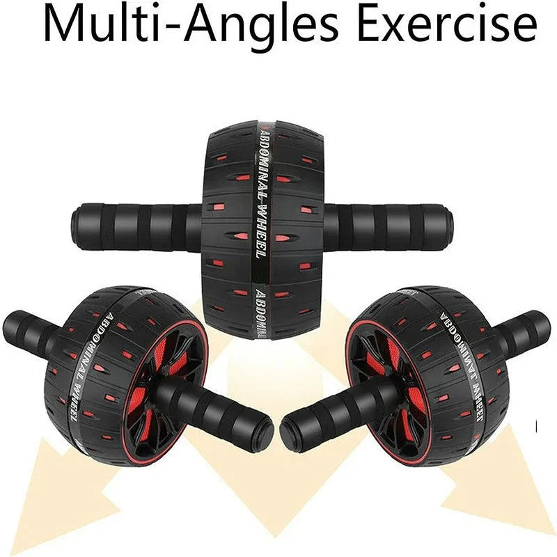 Big Ab Roller for abs workout, durable exercise equipment designed for core strength training, featuring a stable wheel and ergonomic handles for home gym use and muscle toning.