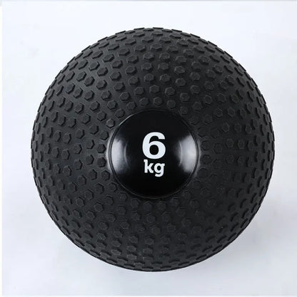 GymBros wholesale black PVC sand-filled slam balls, durable medicine balls for strength training and functional workouts