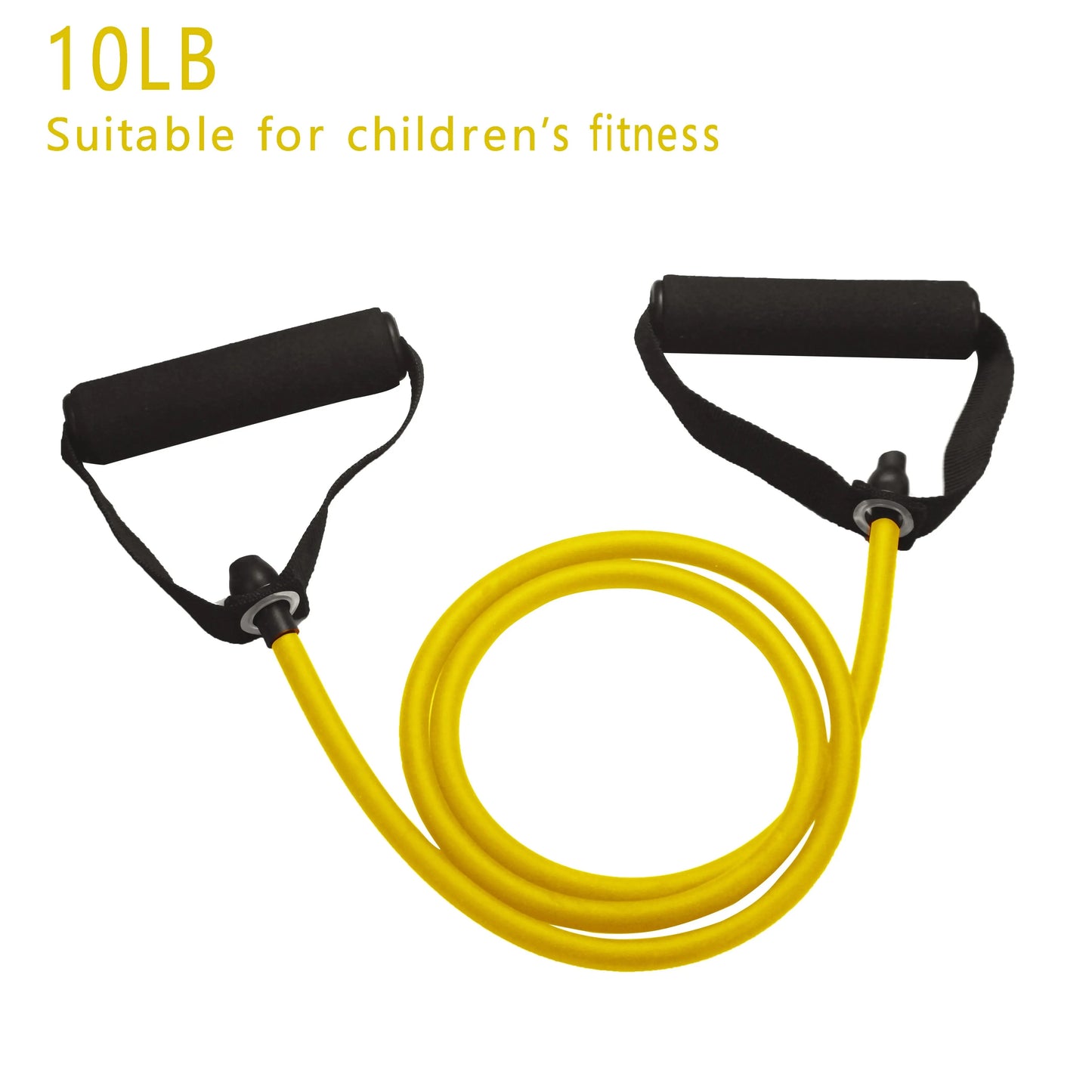 GymBros Unisex Resistance Bands – Durable TPE Yoga Pull Rope for Muscle Toning, Stretching, and Rehab